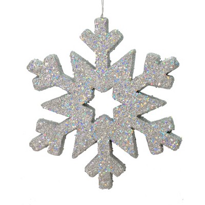 Vickerman 12" Glitter Snowflake