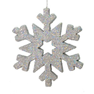 Vickerman 12" Glitter Snowflake - 1 of 1