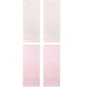 REGALWOVEN 4 Pcs Cotton Quick Drying Soft Bathroom Hand Towel 14" x 30" - 1 of 4