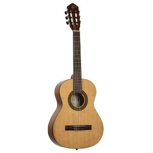 Ortega Guitars Picker's Pack - Student Series 3/4 Size Nylon Classical Guitar Pack - Includes: Tuner, Picks, Strings, Strap, Stand & Bag - 1 of 4