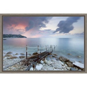 Amanti Art Path To The Light by Claudio Coppari Canvas Wall Art Print Framed 23-in. x 16-in. - 1 of 4