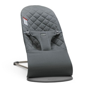 BabyBjörn Bouncer Bliss Classic Quilt Woven, Anthracite - 1 of 3
