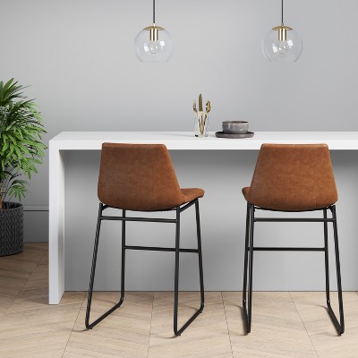 Bar Stools Counter Target, Faux Leather Stools Target