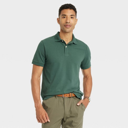 Men's Every Wear Polo Shirt - Goodfellow & Co™ Dark Green S