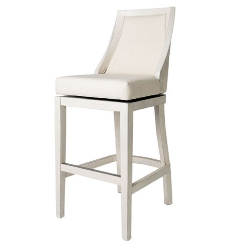 Maven Lane Vienna Bar Stool In White Oak Finish With Natural Color ...