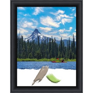 Amanti Art Nero Black Wood Picture Frame - 1 of 4