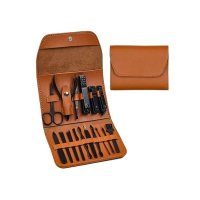 LOVELAY CREATIONS 16-in-1 Professional Stainless Steel Grooming Kit