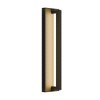 LamQee Black Modern Outdoor Wall Light 3-Side Light Source Exterior Lighting Fixtures, Integrated LED Outdoor Sconces Wall Lighting - 2 of 4