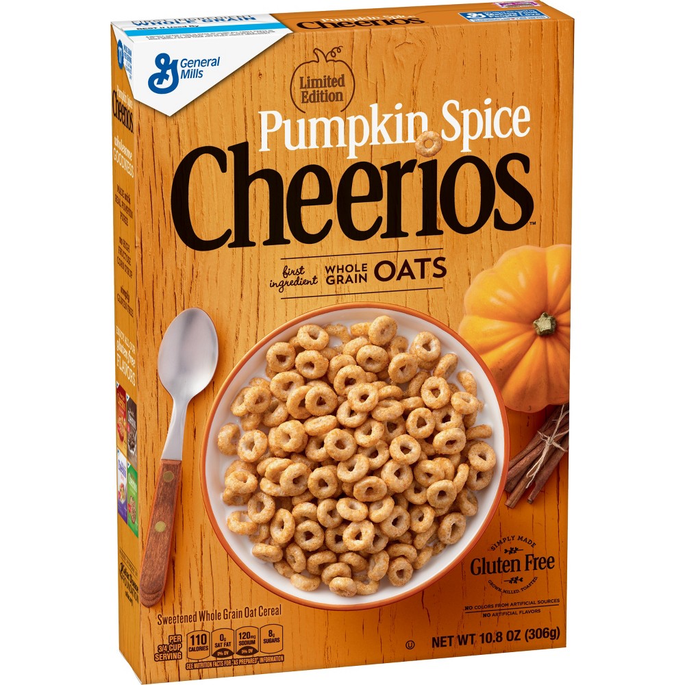 UPC 016000127326 product image for Cheerios Pumpkin Breakfast Cereal - 12oz - General Mills | upcitemdb.com