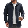 COOFANDY Mens Lightweight Button Down Shirt Jacket Casual Shacket Overshirt - 2 of 4