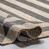 Nuloom Aleetza Southwestern 8x10 Jute Indoor Area Rug for Dining Room Rug Neutral Rug Living Room Rug, Dark Grey - 4 of 4