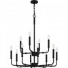 Quoizel Lighting Abner 12 - Light Chandelier in  Matte Black - 4 of 4