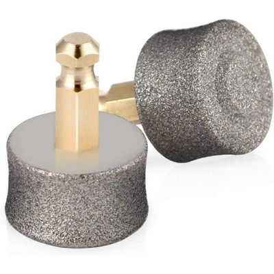 Boshel Dog Nail Grinder Replacement Head - 2 Pack Pet Nail Grinder Diamond Tip Replacement - Dog Claw Smoothing Grinder Bits, Safe and Painless