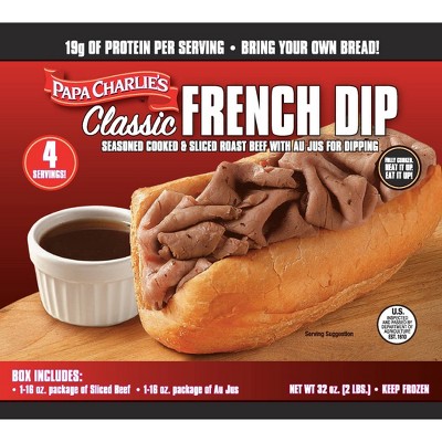 Papa Charlie's Frozen French Dip - 32oz