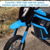 24V Electric Dirt Bike for Kids, 350w Motorcycle with 3-Speed Modes,14.29MPH Max Speed,Ride On Car with Shockproof Suspension - 4 of 4