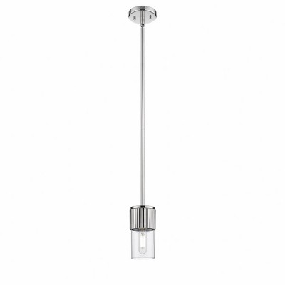 Bolivar - 1 Light Pendant In Industrial Style-7 Inches Tall and 4 Inches Wide