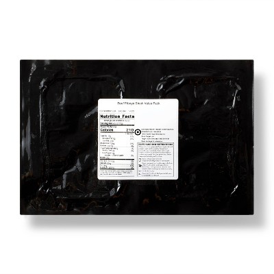 Fresh Beef Ribeye Boneless Steak Value Pack - 0.87-2.86lbs - price per lbs - Good & Gather™