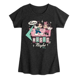 Girls' - Disney - Mickey & Friends Fitted Short Sleeve Graphic T-Shirt - 1 of 4