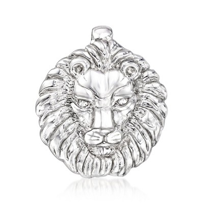 Ross-Simons Italian Sterling Silver Lion Slide Pendant Size 1.50