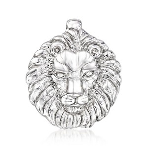 Ross-Simons Italian Sterling Silver Lion Slide Pendant Size 1.50 - 1 of 3