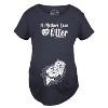 Maternity A Mothers Love Is Like No Otter T Shirt Cute Pregnancy Mothers Day Tee - Crazy Dog Maternity T Shirt - 3 of 4