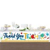 Big Dot of Happiness Thank You Teachers - Teacher Appreciation Decorations Party Banner - 3 of 4