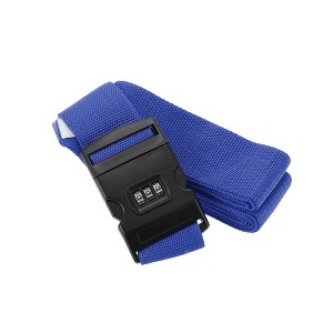 Unique Bargains Luggage Straps with Combination Lock - 1 of 4