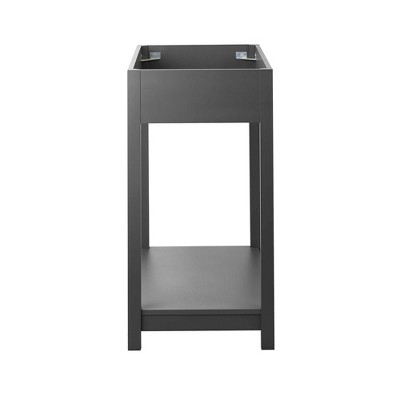 Altura 36" Gray MDF Particleboard Bathroom Vanity Cabinet