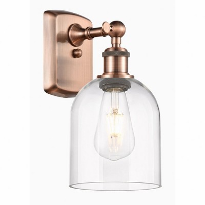 Bella - 1 Light Wall Sconce In Industrial Style-10.5 Inches Tall and 5.5 Inches Wide