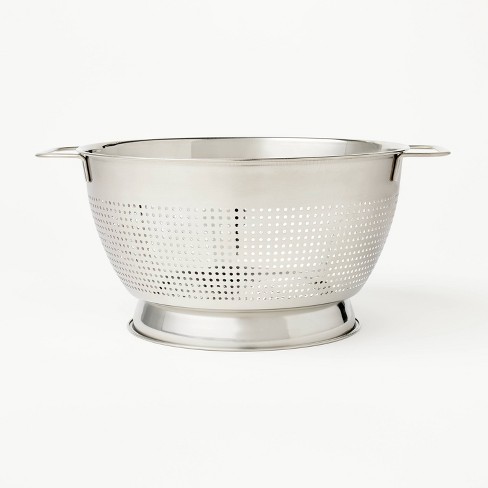 Stainless steel hot sale colander target