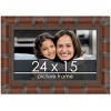 PosterPalooza | 24x15 Wide Bamboo Picture Frame, UV Acrylic, 4 Finishes - Brown, Black, Silver, and Natural - 2 of 4