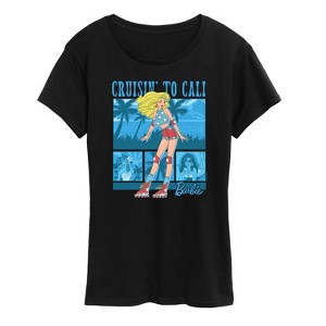 Women's - Barbie - Beach Short Sleeve Graphic T-Shirt - 1 of 4