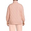 Lands' End Women's RainDefense Serious Sweats Quilted Full Zip Jacket - 2 of 4