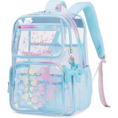 Acoinel Clear Backpack for School Girls