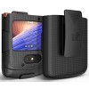 Nakedcellphone Slim Case and Belt Clip Holster Combo for Motorola RAZR 5G Phone (XT2071, 2020) - 2 of 4