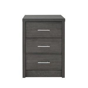 GDFStudio Marlette Modern Faux Wood 3 Drawer Chest - 1 of 4