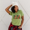 Simply Sage Market Women's Mama Claus Colorful Short Sleeve Graphic Tee - 2 of 4