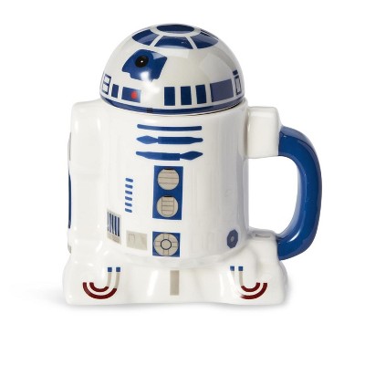Seven20 Star Wars Mug - 10oz R2D2 Cup with Removable Helmet Mug