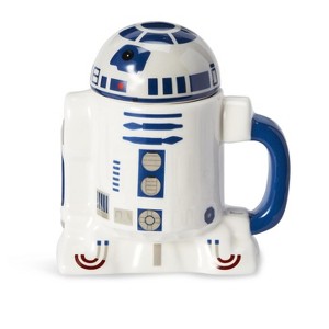 Seven20 Star Wars Mug - 10oz R2D2 Cup with Removable Helmet Mug - 1 of 4