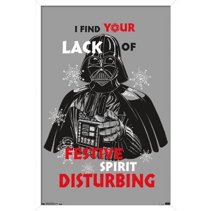 Trends International Star Wars: Saga - Festive Spirit Framed Wall Poster Prints - 1 of 4