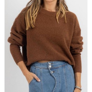 Women's Clara Sweater - OLIVACEOUS - 1 of 4