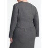 ELOQUII Women's Plus Size Asym Shoulder Blazer - 3 of 4
