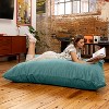 Jaxx Pillow Saxx 5.5-Foot Décor Bean Bag Giant Floor Pillow Lounge, Lush Velvet - 2 of 4