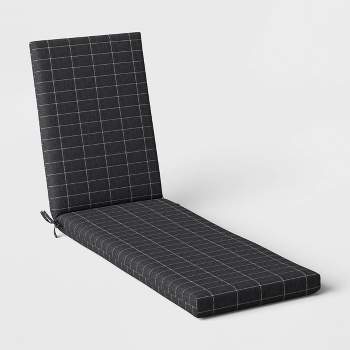 78"x24" Woven Outdoor Chaise Lounge Cushion - Threshold™