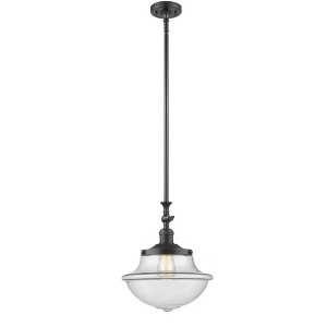 Oxford - 1 Light Mini Pendant In Traditional Style-15 Inches Tall and 11.75 Inches Wide - 1 of 1