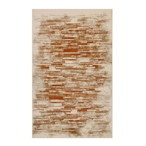 Modern Distressed Abstract Indoor Runner or Area Rug by Blue Nile Mills - 1 of 4