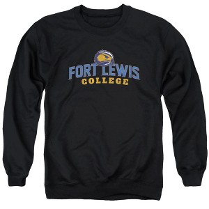 Fort Lewis College Official Stacked Adult Crewneck Sweatshirt - 1 of 4