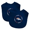 BabyFanatic Officially Licensed Unisex Baby Bibs 2 Pack - NFL Denver Broncos - 2 of 3