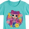 Girls' - LOL Surprise! - Skater Chick w/ Flowers Fitted Short Sleeve Graphic T-Shirt - 2 of 4
