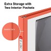 Staples Standard 1/2" 3-Ring View Binder Orange (26430-CC) 82617 - 4 of 4